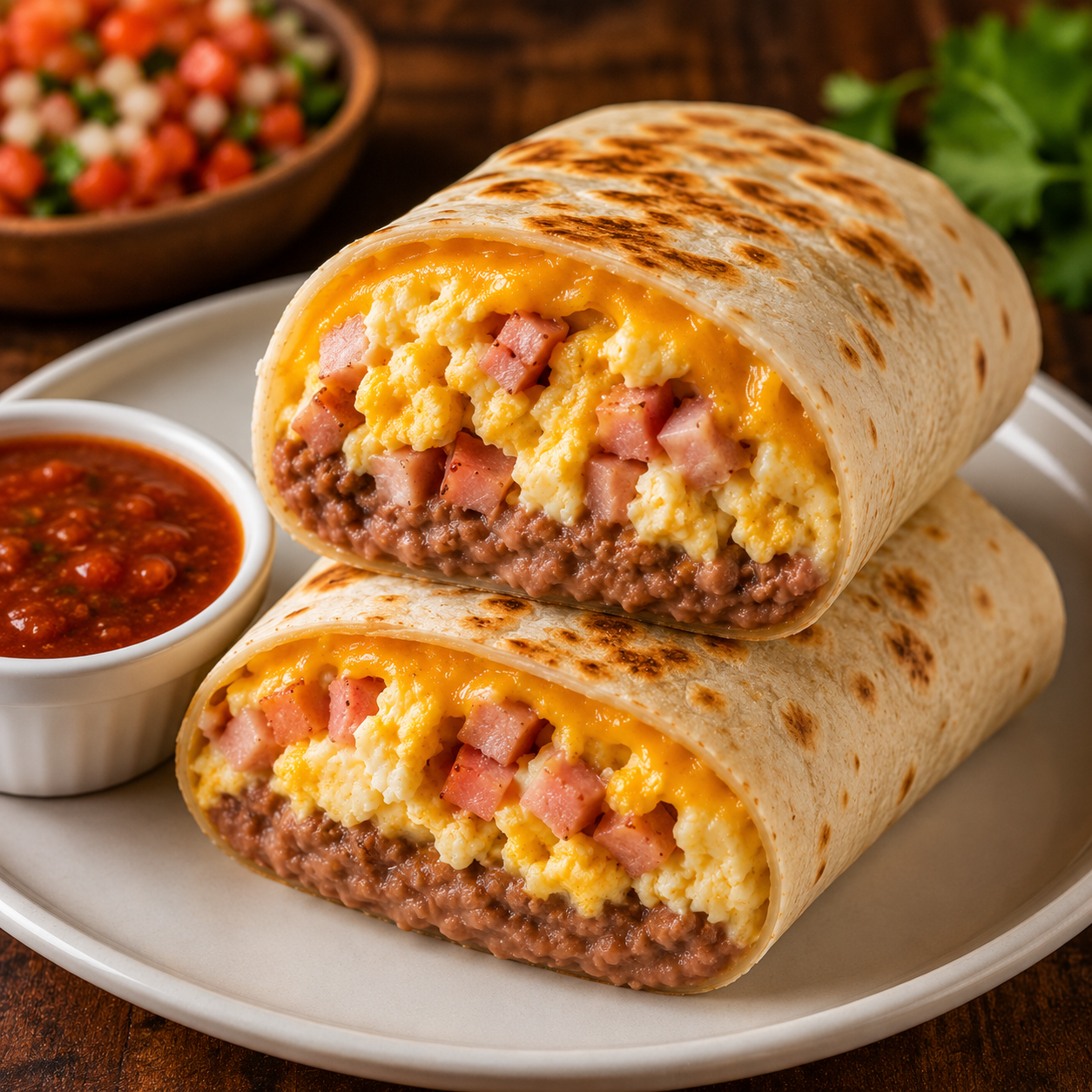 Ham Burrito